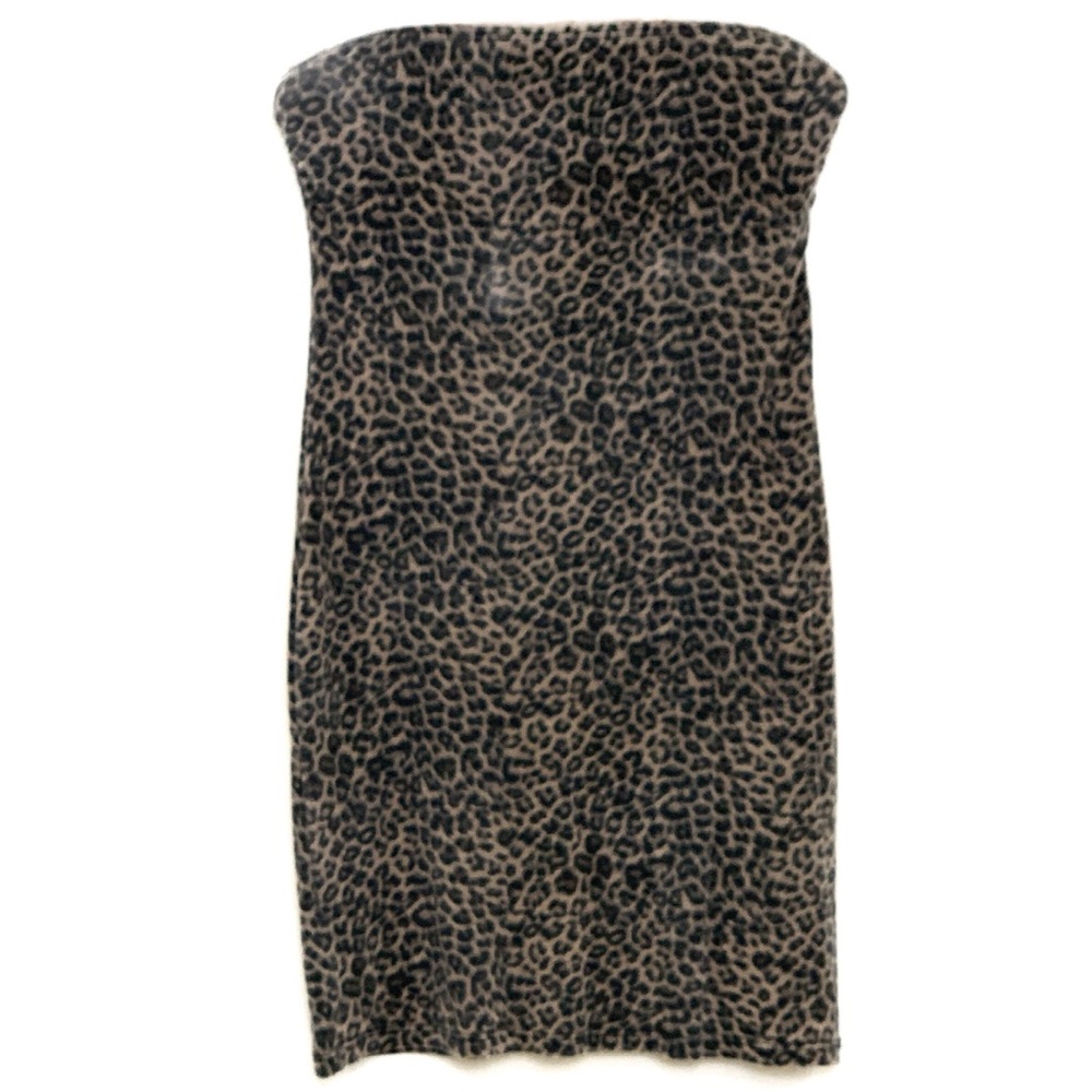 Vintage Women’s Cheetah Print BodyCon Dress